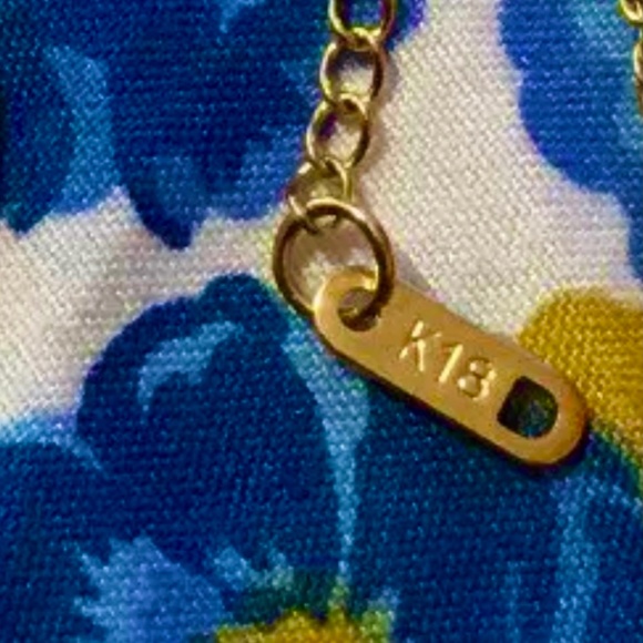 Real 18k gold link knot necklace - Picture 12 of 12